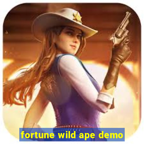 fortune wild ape demo